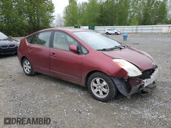 2005 Toyota Prius with VIN JTDKB20U357045319, listed as a Copart auction lot 54913265 with 135,807 mi miles and Salvage Title. Bid and sale history available at carsss.com. Image 4.