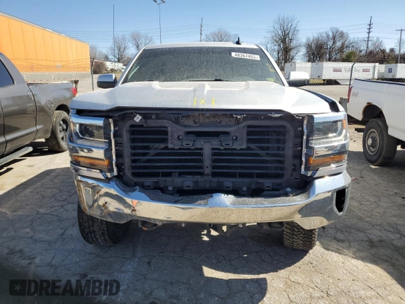 2017 Chevrolet Silverado 1500 LT with VIN 3GCUKREC7HG495730, listed as a Copart auction lot 48367465 with 126,932 mi miles and Salvage Title. Bid and sale history available at DreamBid. Image 5.