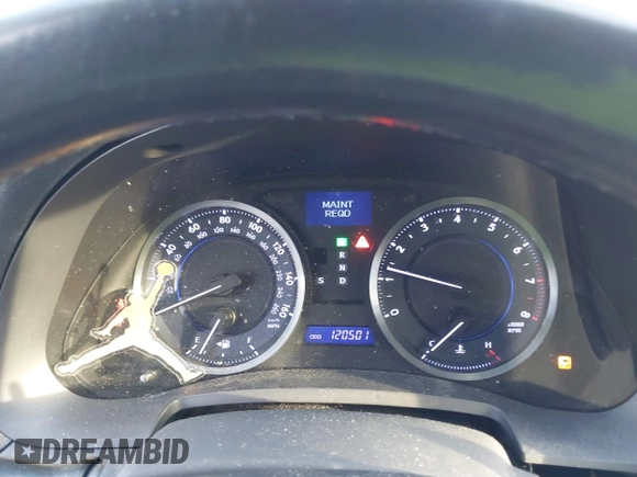 2013 Lexus IS 250 with VIN JTHCF5C27D5063030, listed as a IAAI auction lot 41475197 with 120,501 mi miles and . Bid and sale history available at DreamBid. Image 7.