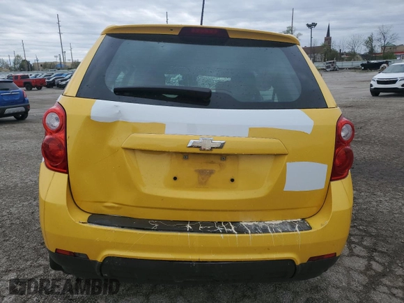 2015 Chevrolet Equinox LS with VIN 2GNALAEK2F6118117, listed as a Copart auction lot 53911425 with 167,222 mi miles and Non Repairable. Bid and sale history available at carsss.com. Image 6.