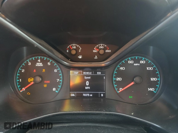 2022 Chevrolet Colorado 2WD LT с VIN 1GCHSCEA0N1233118, выставлен на аукционе Copart как лот 59109355 с пробегом 70 375 миль миль и Чистый • Clean title. История ставок и продаж доступна на DreamBid. Изображение 9.
