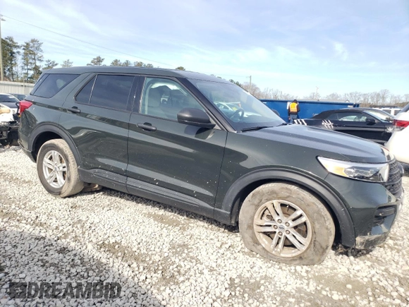 2022 Ford Explorer with VIN 1FMSK7BH0NGB78662, listed as a Copart auction lot 88798505 with 28,713 mi miles and Salvage Title. Bid and sale history available at carsss.com. Image 4.