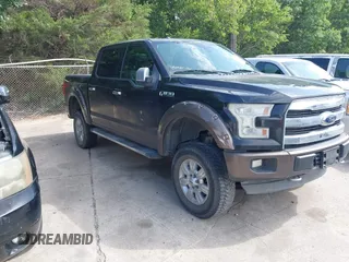 2015 Ford F-150 XLT with VIN 1FTEW1EF4FKD40837, listed as a IAAI auction lot 42680751 with 242,435 mi miles and . Bid and sale history available at DreamBid. Image 1.