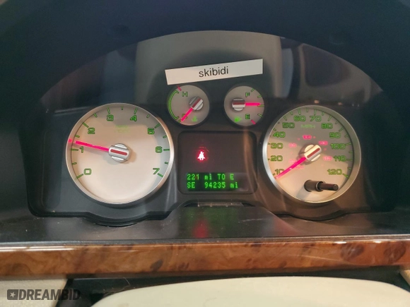 2007 Ford Five Hundred Limited with VIN 1FAHP25107G153139, listed as a Copart auction lot 83634084 with 94,235 mi miles and Salvage Title. Bid and sale history available at carsss.com. Image 9.