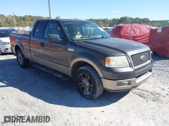 2005 Ford F-150 XLT with VIN 1FTPX12575NA61851, listed as a IAAI auction lot 41713974 with 251,639 mi miles. Bid and sale history available at carsss.com. Image 1.