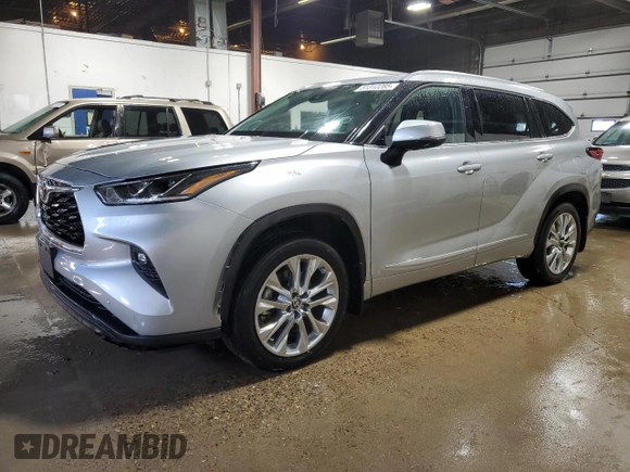 2021 Toyota Highlander Limited z VIN 5TDDZRBH5MS524911, wystawiony jako Copart lot #51312285 z przebiegiem 42 267 mil mil oraz Nie do naprawy • Non repairable. Historia ofert i sprzedaży dostępna na DreamBid. Obrazek 1.