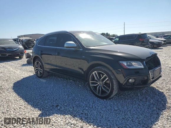 2014 Audi SQ5 Prestige with VIN WA1VGAFP0EA060996, listed as a Copart auction lot 74397874 with 116,695 mi miles and Salvage title. Bid and sale history available at DreamBid. Image 4.
