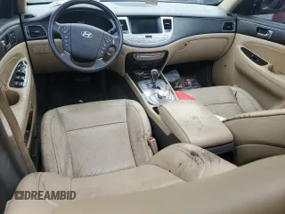 2009 Hyundai Genesis with VIN KMHGC46F19U045202, listed as a Copart auction lot 74543594 with 135,170 mi miles and Salvage Title. Bid and sale history available at carsss.com. Image 8.
