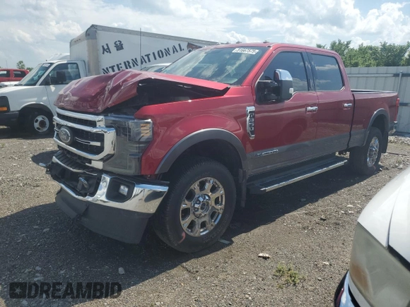 2022 Ford F-350 XL with VIN 1FT8W3BT2NEC84672, listed as a Copart auction lot 51667575 with Not provided miles and Salvage title. Bid and sale history available at DreamBid. Image 1.