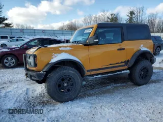 2022 Ford Bronco with VIN 1FMDE5CP7NLB42694, listed as a Copart auction lot 88515645 with 47,503 mi miles and Salvage Title. Bid and sale history available at carsss.com. Image 1.