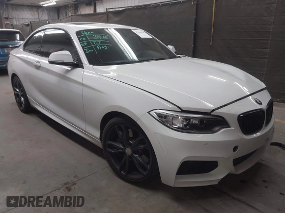 2016 BMW 2 Series M235i with VIN WBA1J7C5XGV359139, listed as a IAAI auction lot 42084849 with 78,574 mi miles. Bid and sale history available at carsss.com. Image 1.