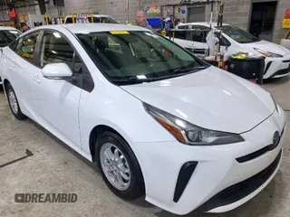 2019 Toyota Prius L Eco with VIN JTDKARFU6K3089689, listed as a IAAI auction lot 41982369 with 133,027 mi miles. Bid and sale history available at carsss.com. Image 1.