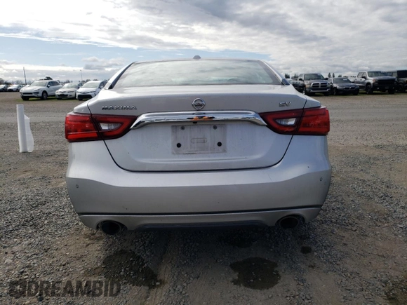 2017 Nissan Maxima SV with VIN 1N4AA6APXHC425967, listed as a Copart auction lot 48077795 with 143,474 mi miles and Salvage Title. Bid and sale history available at carsss.com. Image 6.