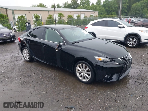 2014 Lexus IS 250 with VIN JTHBF1D22E5024270, listed as a IAAI auction lot 42491227 with 95,379 mi miles and . Bid and sale history available at DreamBid. Image 1.