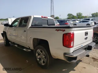 2018 Chevrolet Silverado 1500 LTZ with VIN 3GCUKSER4JG370346, listed as a Copart auction lot 64943634 with 0 mi miles and Salvage Title. Bid and sale history available at carsss.com. Image 2.