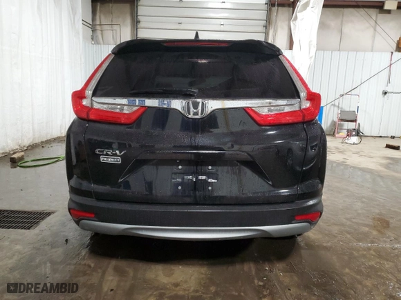2017 Honda CR-V EX-L with VIN 7FARW1H81HE000192, listed as a Copart auction lot 43125755 with 0 mi miles and Salvage Title. Bid and sale history available at carsss.com. Image 6.