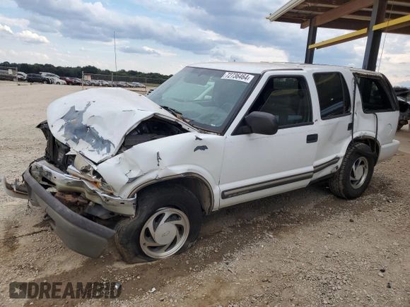 2000 Chevrolet Blazer LT z VIN 1GNDT13WXY2276000, wystawiony jako Copart lot #72736464 z przebiegiem 204 388 mil mil oraz Szkoda całkowita • Salvage title. Historia ofert i sprzedaży dostępna na DreamBid. Obrazek 1.