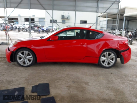 2010 Hyundai Genesis Coupe Premium with VIN KMHHT6KD2AU027736, listed as a IAAI auction lot 42654916 with 102,715 mi miles and . Bid and sale history available at DreamBid. Image 14.