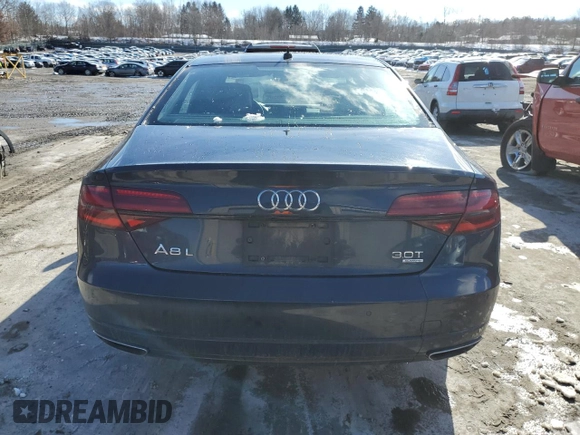 2018 Audi A8 z VIN WAU44AFD7JN000195, wystawiony jako Copart lot #42916214 z przebiegiem 181 353 mil mil oraz . Historia ofert i sprzedaży dostępna na DreamBid. Obrazek 6.
