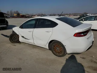 2015 Dodge Dart SE with VIN 1C3CDFAA2FD415614, listed as a Copart auction lot 48775925 with 83,388 mi miles and Salvage Title. Bid and sale history available at carsss.com. Image 2.