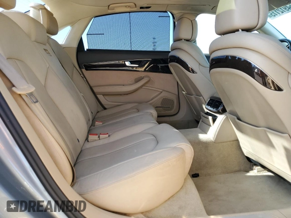 2013 Audi A8 L 3.0L with VIN WAURGAFDXDN029613, listed as a Copart auction lot 54912115 with 105,940 mi miles and Clean Title. Bid and sale history available at carsss.com. Image 10.