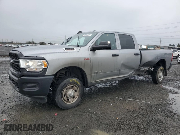 2022 Ram 2500 Tradesman with VIN 3C6UR5HJ0NG204048, listed as a Copart auction lot 48536625 with 42,887 mi miles and Salvage title. Bid and sale history available at DreamBid. Image 1.