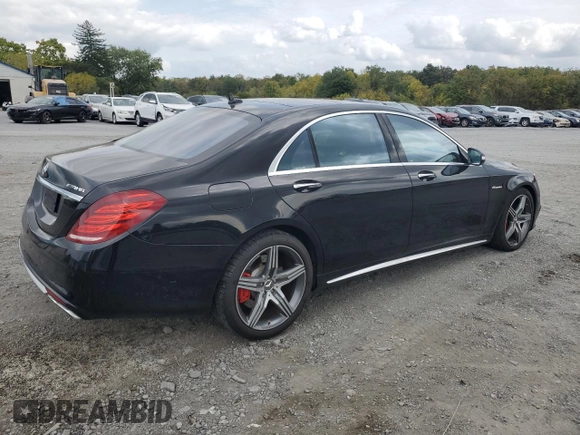 2016 Mercedes-Benz S-Class AMG S 63 with VIN WDDUG7JB6GA243201, listed as a Copart auction lot 72120694 with 88,298 mi miles and Clean Title. Bid and sale history available at carsss.com. Image 3.