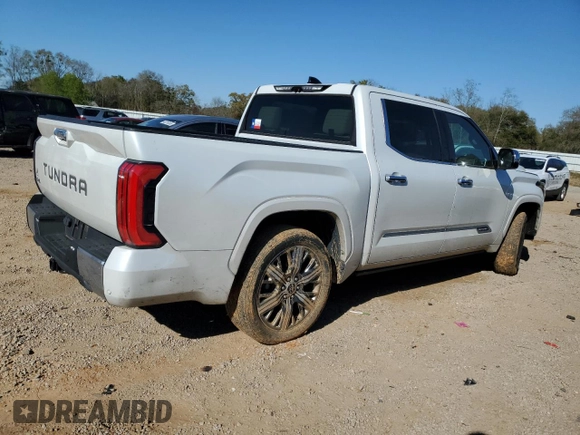2022 Toyota Tundra Capstone Hybrid with VIN 5TFVC5DB5NX010169, listed as a Copart auction lot 47252305 with 68,771 mi miles and Clean title. Bid and sale history available at DreamBid. Image 3.