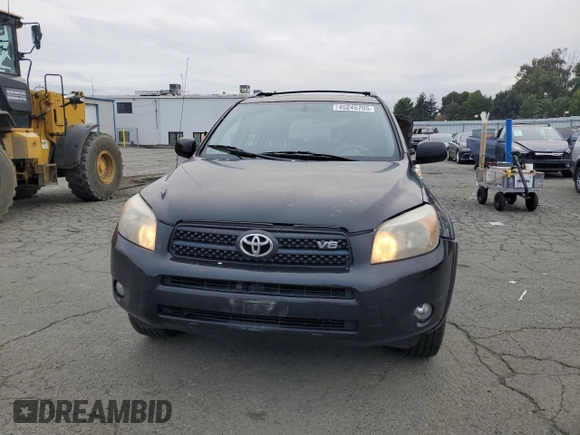 2006 Toyota RAV4 Sport with VIN JTMBK32V666001530, listed as a Copart auction lot 45245705 with 219,917 mi miles and Salvage Title. Bid and sale history available at carsss.com. Image 5.