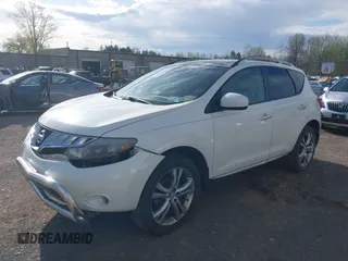 2009 Nissan Murano SL with VIN JN8AZ18W59W120710, listed as a IAAI auction lot 42156370 with 91,844 mi miles and . Bid and sale history available at DreamBid. Image 18.