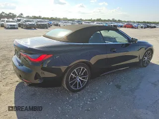 2024 BMW 4 Series 430i z VIN WBA23AT07RCR69286, wystawiony jako Copart lot #56604595 z przebiegiem 24 130 mil mil oraz Tytuł czysty. Historia ofert i sprzedaży dostępna na DreamBid. Obrazek 3.