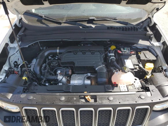 2022 Jeep Renegade Latitude with VIN ZACNJDB12NPN96565, listed as a Copart auction lot 58441965 with 7,162 mi miles and Salvage title. Bid and sale history available at DreamBid. Image 12.