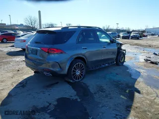 2022 Mercedes-Benz GLE with VIN 4JGFB4KB6NA709829, listed as a IAAI auction lot 41359856 with 1 mi miles. Bid and sale history available at carsss.com. Image 4.