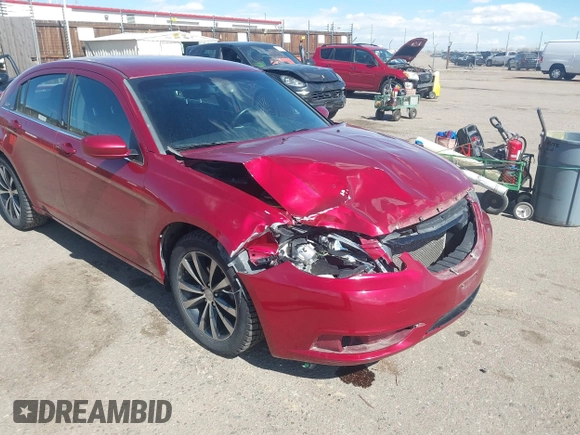 2012 Chrysler 200 Touring with VIN 1C3CCBBG7CN307980, listed as a IAAI auction lot 41866983 with 71,652 mi miles. Bid and sale history available at carsss.com. Image 6.