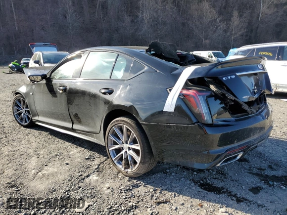 2022 Cadillac CT5 Sport z VIN 1G6DU5RK9N0108876, wystawiony jako Copart lot #49467845 z przebiegiem Nie podano mil oraz Szkoda całkowita • Salvage title. Historia ofert i sprzedaży dostępna na DreamBid. Obrazek 2.