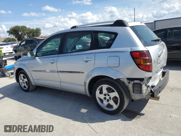 2005 Pontiac Vibe with VIN 5Y2SL63835Z424554, listed as a Copart auction lot 72505774 with 95,178 mi miles and Salvage Title. Bid and sale history available at carsss.com. Image 2.