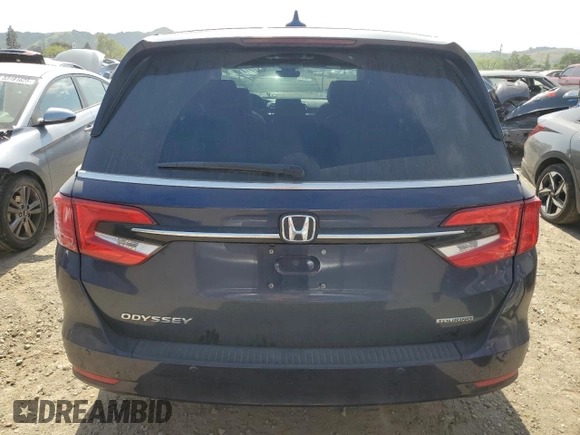 2023 Honda Odyssey Touring z VIN 5FNRL6H89PB052833, wystawiony jako Copart lot #53549185 z przebiegiem 49 471 mil mil oraz Szkoda całkowita • Salvage title. Historia ofert i sprzedaży dostępna na DreamBid. Obrazek 6.