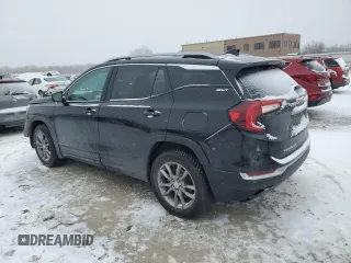 2022 GMC Terrain SLT with VIN 3GKALVEV8NL146626, listed as a Copart auction lot 45571715 with 69,694 mi miles and Salvage Title. Bid and sale history available at carsss.com. Image 2.