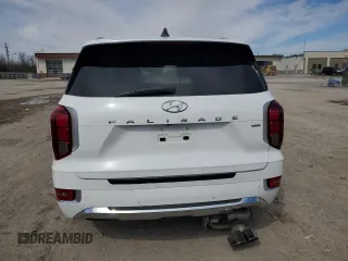 2020 Hyundai Palisade Limited with VIN KM8R5DHE7LU137851, listed as a Copart auction lot 55364415 with Not provided miles and Salvage title. Bid and sale history available at DreamBid. Image 6.