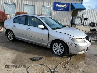 2007 Mazda 3 i Touring with VIN JM1BK32F871625160, listed as a Copart auction lot 84706804 with 254,192 mi miles and Non Repairable. Bid and sale history available at DreamBid. Image 4.