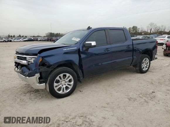 2023 Chevrolet Silverado 1500 LT with VIN 2GCPACED8P1135010, listed as a Copart auction lot 48339915 with Not Provided miles and Salvage Title. Bid and sale history available at DreamBid. Image 1.