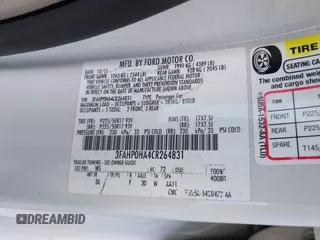 2012 Ford Fusion SE с VIN 3FAHP0HA4CR264831, выставлен на аукционе IAAI как лот 42519103 с пробегом 96 965 миль миль и . История ставок и продаж доступна на DreamBid. Изображение 9.