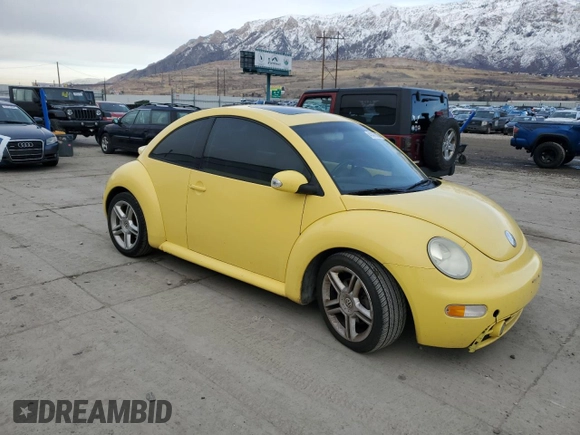 2005 Volkswagen Beetle with VIN 3VWCD31C35M411776, listed as a Copart auction lot 41478265 with 159,014 mi miles and Clean Title. Bid and sale history available at DreamBid. Image 4.