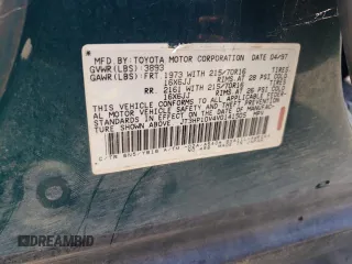 1997 Toyota RAV4 with VIN JT3HP10V4V0141505, listed as a Copart auction lot 65500525 with 273,876 mi miles and Clean title. Bid and sale history available at DreamBid. Image 12.