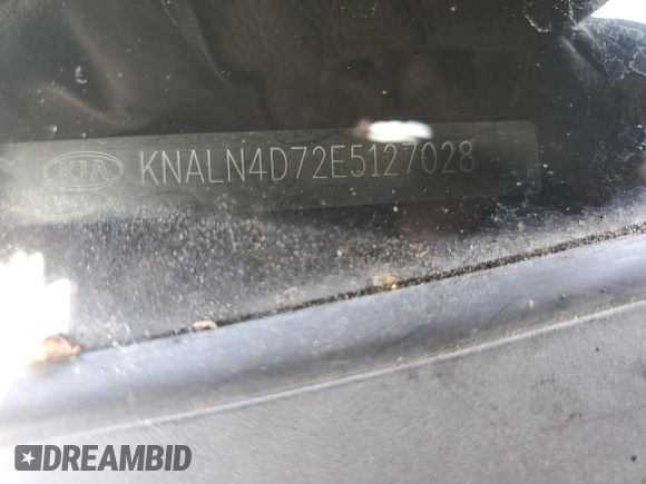 2014 Kia Cadenza Premium z VIN KNALN4D72E5127028, wystawiony jako Copart lot #58416785 z przebiegiem 115 237 mil mil oraz Szkoda całkowita • Salvage title. Historia ofert i sprzedaży dostępna na DreamBid. Obrazek 12.