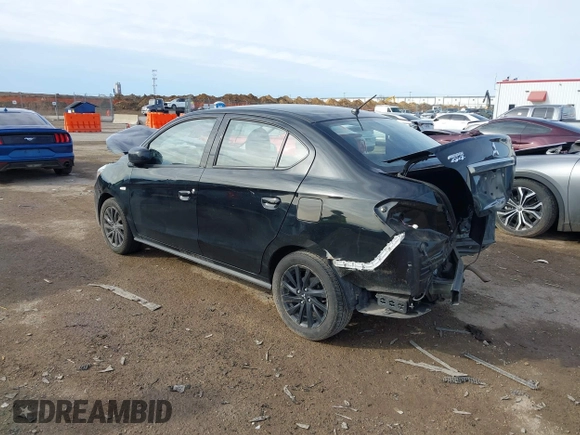 2020 Mitsubishi Mirage SE z VIN ML32F4FJ8LHF11871, wystawiony jako IAAI lot #41682328 z przebiegiem 45 594 mil mil oraz . Historia ofert i sprzedaży dostępna na DreamBid. Obrazek 3.