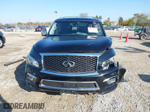 2016 Infiniti QX80 with VIN JN8AZ2NE2G9125635, listed as a IAAI auction lot 40679492 with 145,666 mi miles and . Bid and sale history available at DreamBid. Image 11.