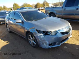 2011 Acura TSX with VIN JH4CU2F64BC004724, listed as a IAAI auction lot 41333416 with 130,991 mi miles. Bid and sale history available at carsss.com. Image 1.