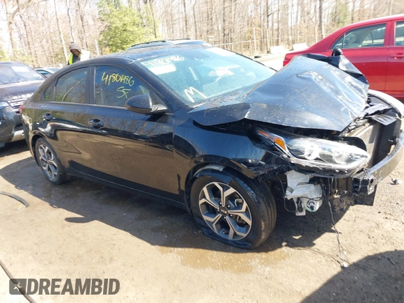 2019 Kia Forte LXS with VIN 3KPF24AD9KE045316, listed as a IAAI auction lot 41801486 with 84,843 mi miles. Bid and sale history available at carsss.com. Image 1.
