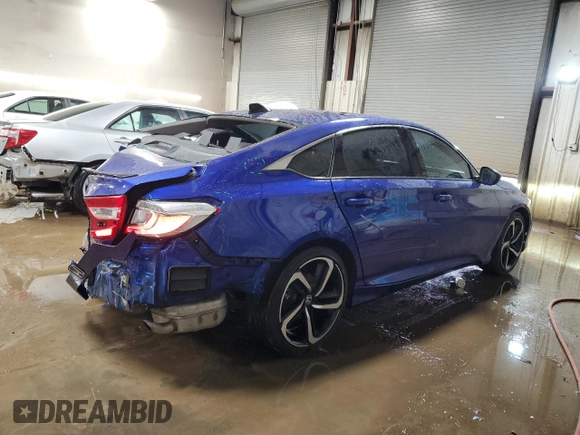 2022 Honda Accord Sedan Sport SE with VIN 1HGCV1F42NA093444, listed as a Copart auction lot 50357065 with 29,583 mi miles and Salvage Title. Bid and sale history available at carsss.com. Image 3.